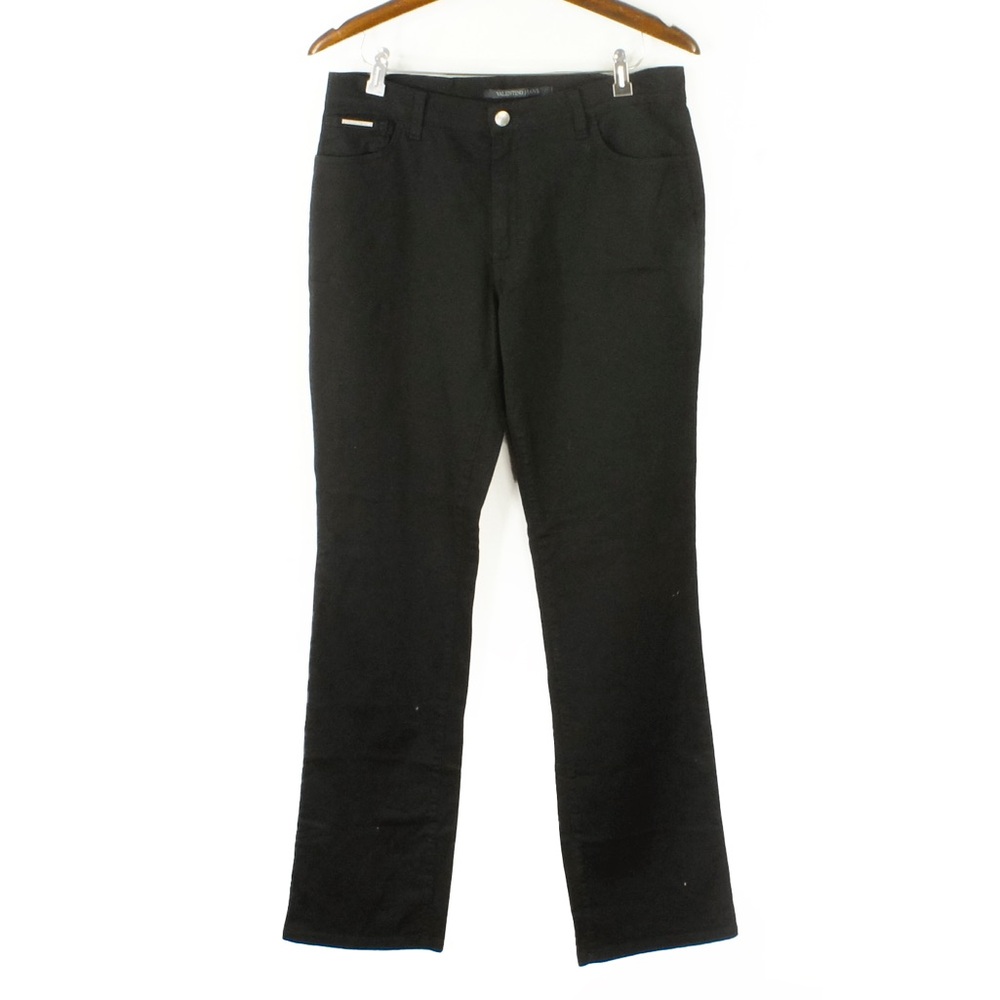 NWT Vintage 90s Valentino Jeans Black Pants Deadstock